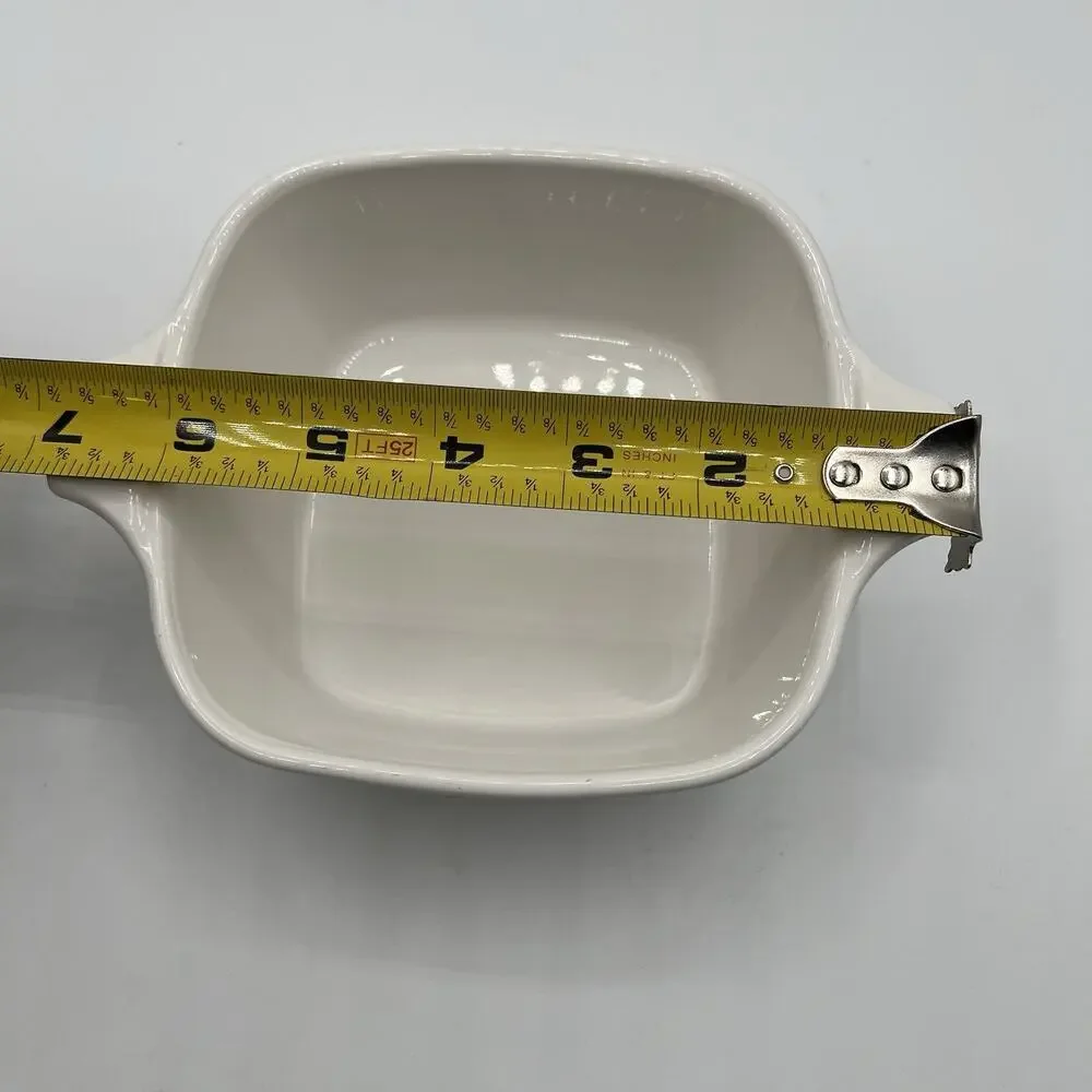 Vintage CorningWare P-43-B 2.75 Cup Casserole Dish Vegetable Pattern Spice Of